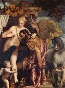 Paolo  Veronese Mars and Venus United by Love painting